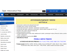 Tablet Screenshot of klicetrinec.cz